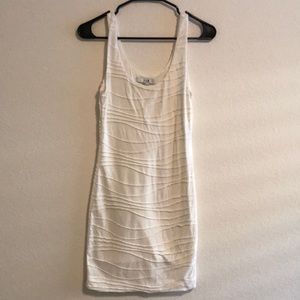 FOREVER21 White Bodycon Tank Dress